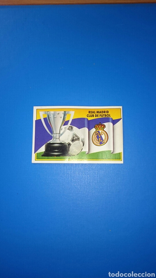 Cromos de f&uacute;tbol: Cromo del R.Madrid a&ntilde;o 90/91 - Foto 1