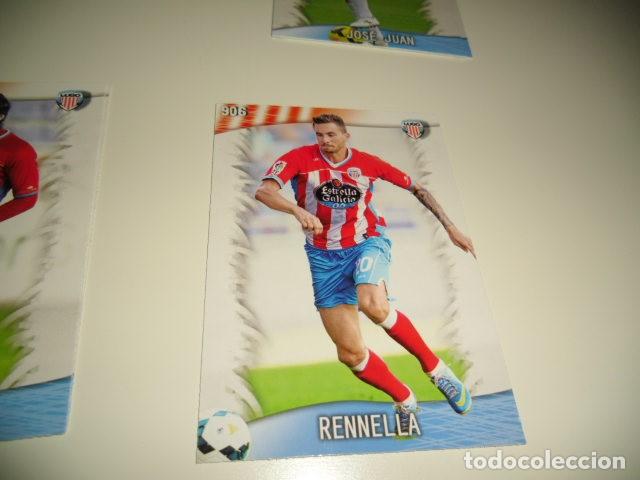 Fu&szlig;ball-Sticker: FICHA CROMO MUNDICROMO FICHAS QUIZ LIGA 2013 2014 13 14 LUGO RENNELLA