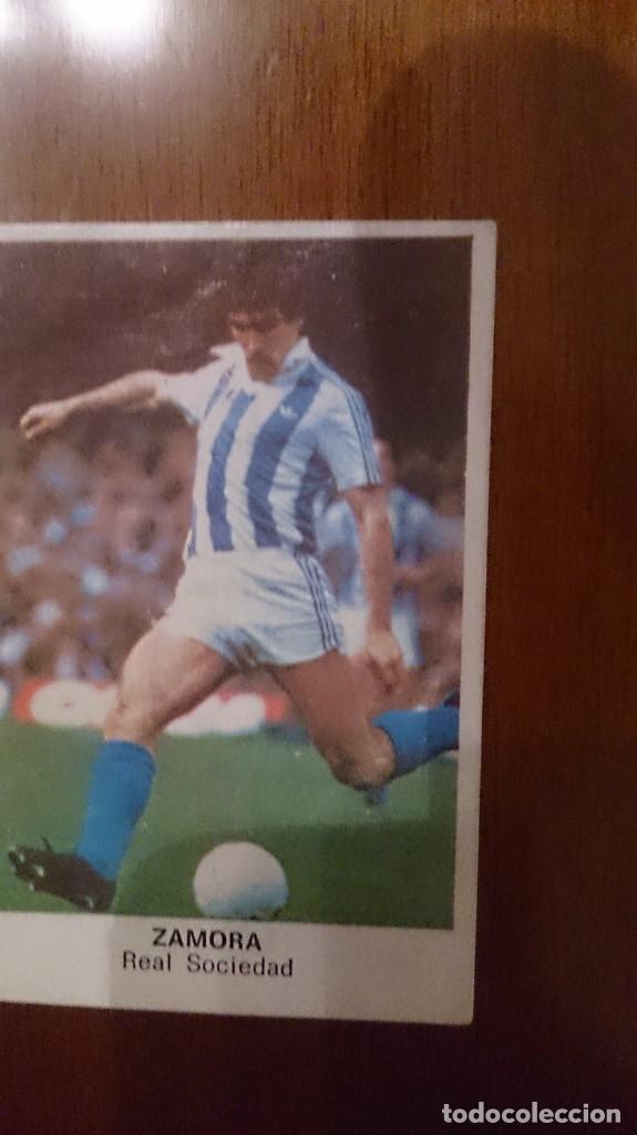 Cromos de f&uacute;tbol: zamora real sociedad cano 84 - Foto 1