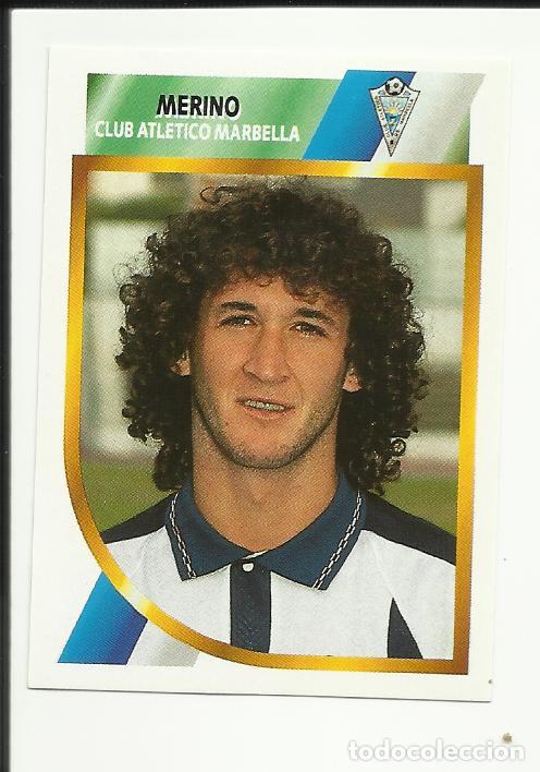 Cartes &agrave; collectionner de Football: MERNO (MARBELLA) 2&ordf; SEGUNDA DIVISION ED. ESTE 1994 - 1995 94 - 95 CROMO NUEVO NUNCA PEGADO
