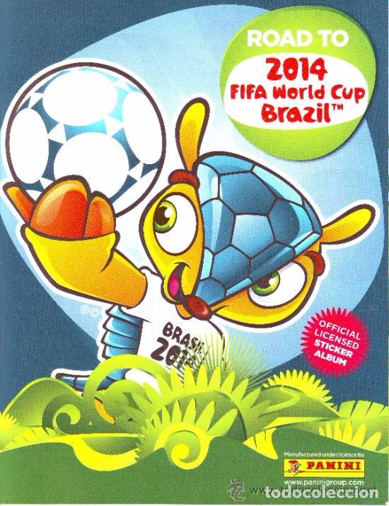 Figurine di Calcio: ROAD TO BRAZIL 2014 DE PANINI, CON 156 CROMOS DE LOS 410 SIN PEGAR Y SIN ALBUM