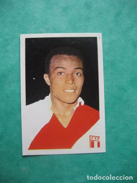 Fu&szlig;ball-Sticker: JULIO BAYLON - PERU - ASES DEL IX MUNDIAL DE FUTBOL MEXICO 1970 - FHER / DISGRA