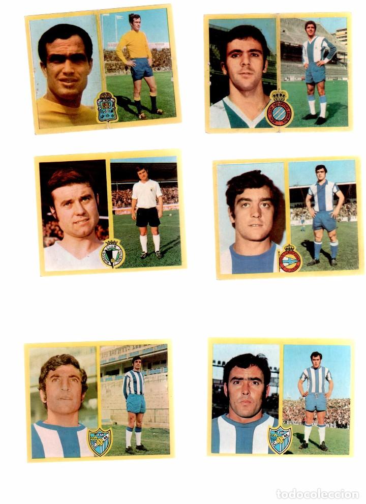 Figurine di Calcio: 6 CROMOS ED. ESTE 72 73 1972 1973 SIN PEGAR