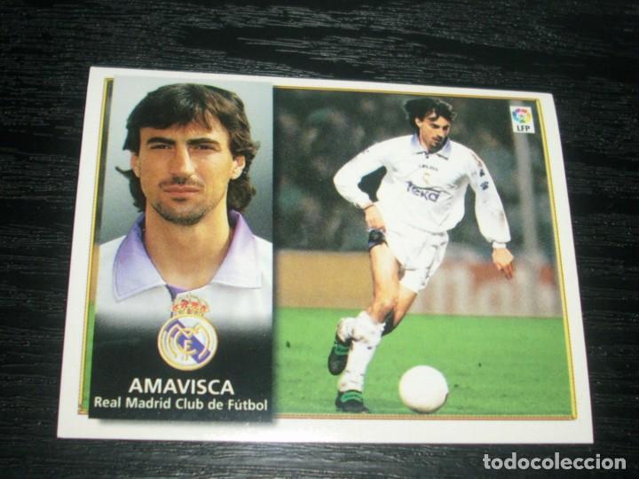 Cromos de f&uacute;tbol: -ESTE 98-99 : AMAVISCA  ( REAL MADRID ) - Foto 1