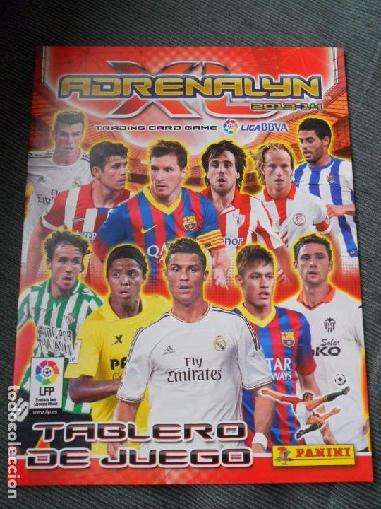 Cromos de f&uacute;tbol: TABLERO DE JUEGO ADRENALYN XL 2013 2014 13 14 GUARDA LOS CROMOS DE TU EQUIPO SIN NECESIDAD DE ALBUM