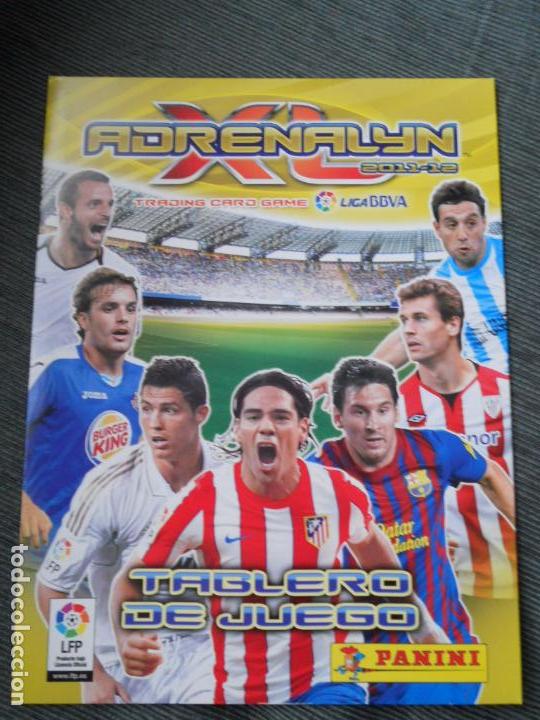 Cromos de f&uacute;tbol: TABLERO DE JUEGO ADRENALYN XL 2011 2012 11 12 GUARDA LOS CROMOS DE TU EQUIPO SIN NECESIDAD DE ALBUM