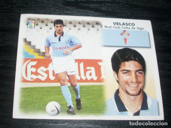 Cromos de f&uacute;tbol: -ESTE 99-00 : VELASCO  ( CELTA ) -- COLOCA -- - Foto 1
