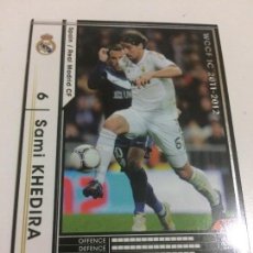 Cromos de Fútbol: CROMO CARD WCCF LIGA 2011-12 PANINI DE JAPÓN REAL MADRID KHEDIRA (TENGO MÁS MIRA MIS LOTES). Lote 88735404