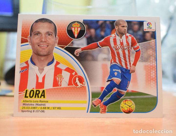 Cromos de f&uacute;tbol: EDICIONES ESTE 2016-2017  16 17  N&ordm; 3  LORA  (SPORTING)   SIN PEGAR - Foto 1