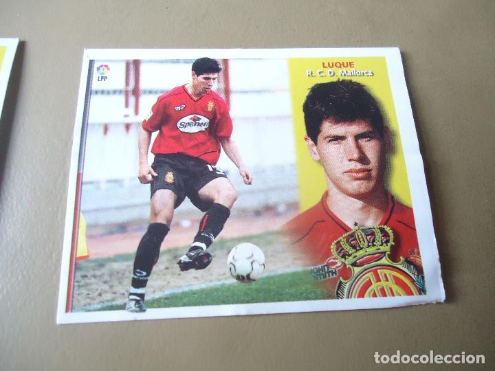 Cromos de f&uacute;tbol: LTG ESTE 02 03 2002 2003 luque mallorca NUNCA PEGADO - Foto 1