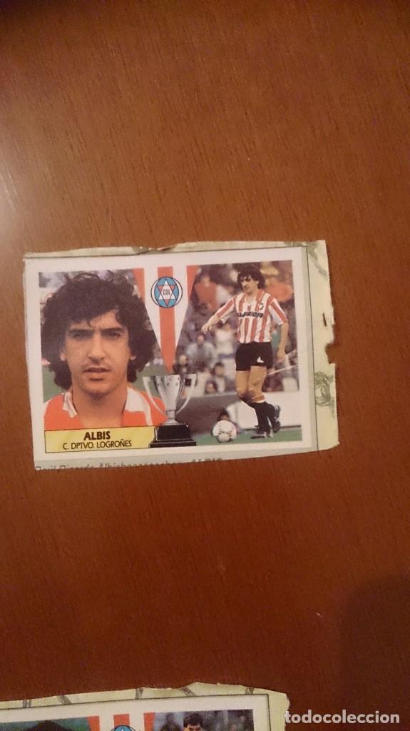 Cromos de f&uacute;tbol: albis logro&ntilde;es este 88 - Foto 1
