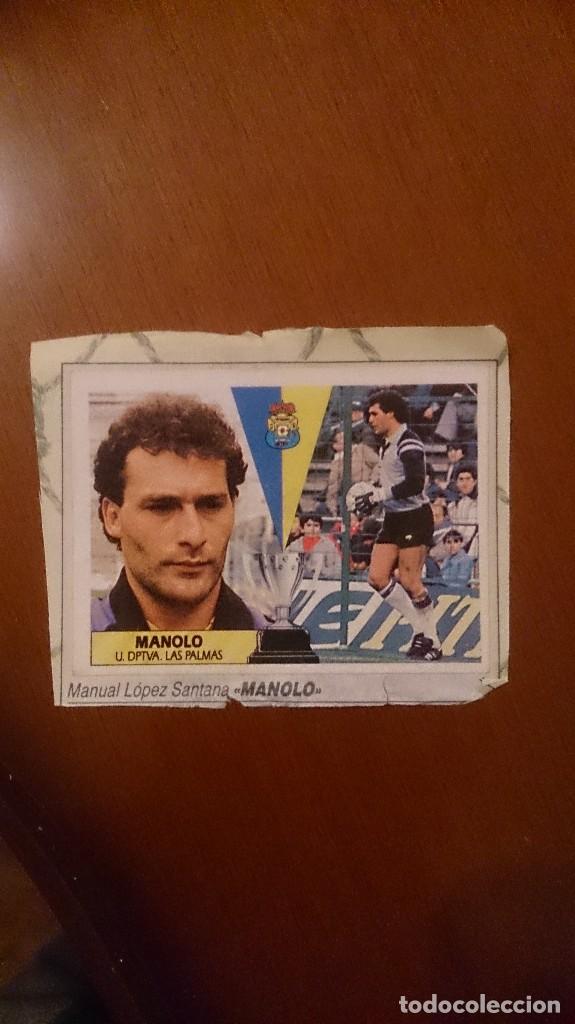 Cromos de f&uacute;tbol: manolo las palmas este 88 - Foto 1