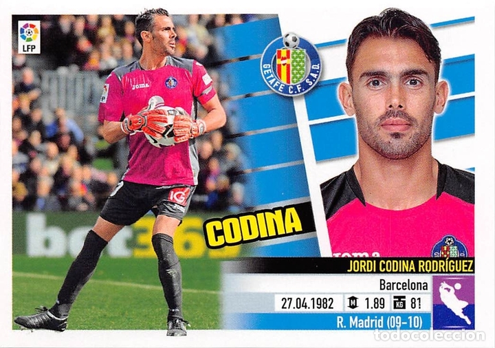 Cromos de f&uacute;tbol: EDICIONES ESTE 13/14 2013/2014 - CODINA (GETAFE C.F.) SIN PEGAR - Foto 1
