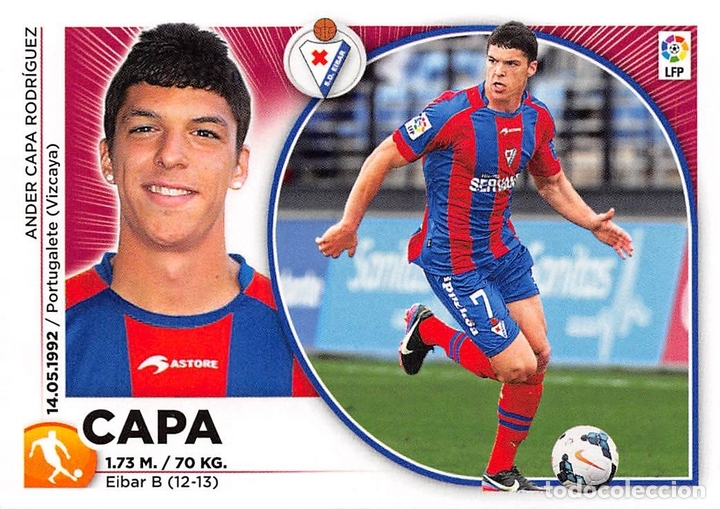 Cromos de f&uacute;tbol: EDICIONES ESTE 14/15 2014/2015 - CAPA (S.D. EIBAR) SIN PEGAR - Foto 1