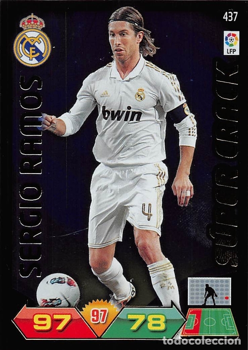 Carte Sergio Ramos Real Madrid Holo Top 11 2013 – Mundicromo, Rare
