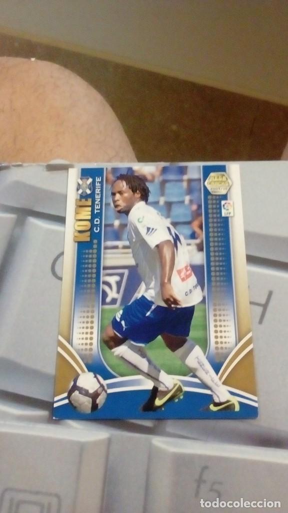 Cromos de f&uacute;tbol: MEGA CRACKS 2009/10 KOME CD TENERIFE - Foto 1