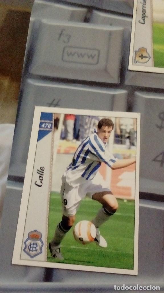 Cromos de Futebol: LAS FICHA DE LA LIGA 2007 MUNDICROMO RECREATIVO CALLE