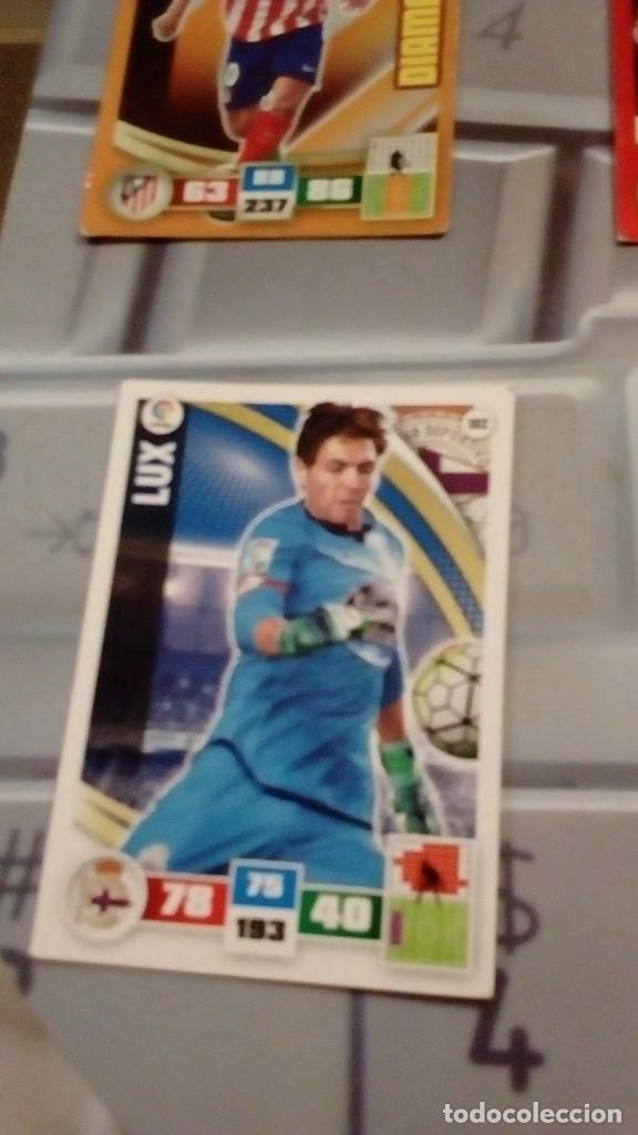 Fu&szlig;ball-Sticker: TRADING CARD ONLINE LIGA BBVA ADRENALYN PANINI 2015/16 LUX