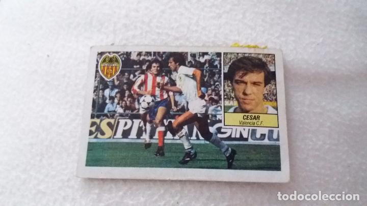 Cromos de f&uacute;tbol: 84/85 ESTE. VALENCIA CESAR - Foto 1