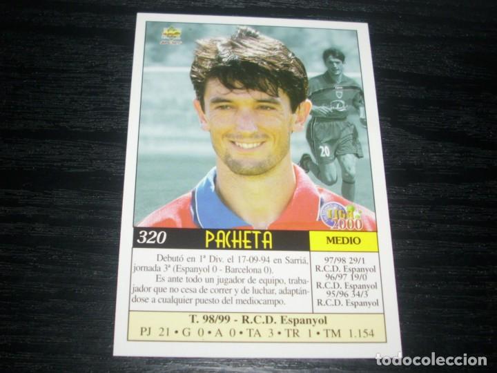 Cromos de f&uacute;tbol: -MUNDICROMO 2000 : 320 PACHETA ( NUMANCIA ) -- ERROR -- - Foto 1