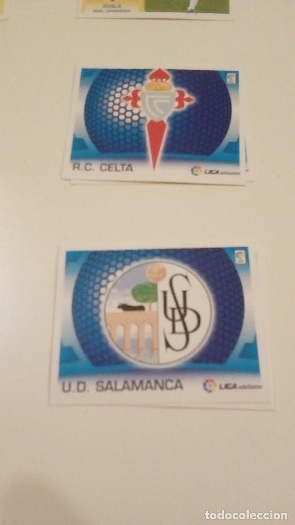 Fu&szlig;ball-Sticker: LIGA ESTE CROMO SIN PEGAR 2009 2010 09 10 ESCUDO LIGA ADELANTE SALAMANCA V