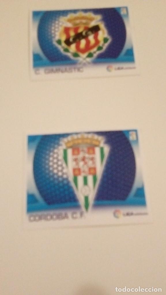 Cromos de f&uacute;tbol: LIGA ESTE CROMO SIN PEGAR 2009 2010 09 10 ESCUDO LIGA ADELANTE CORDOBA