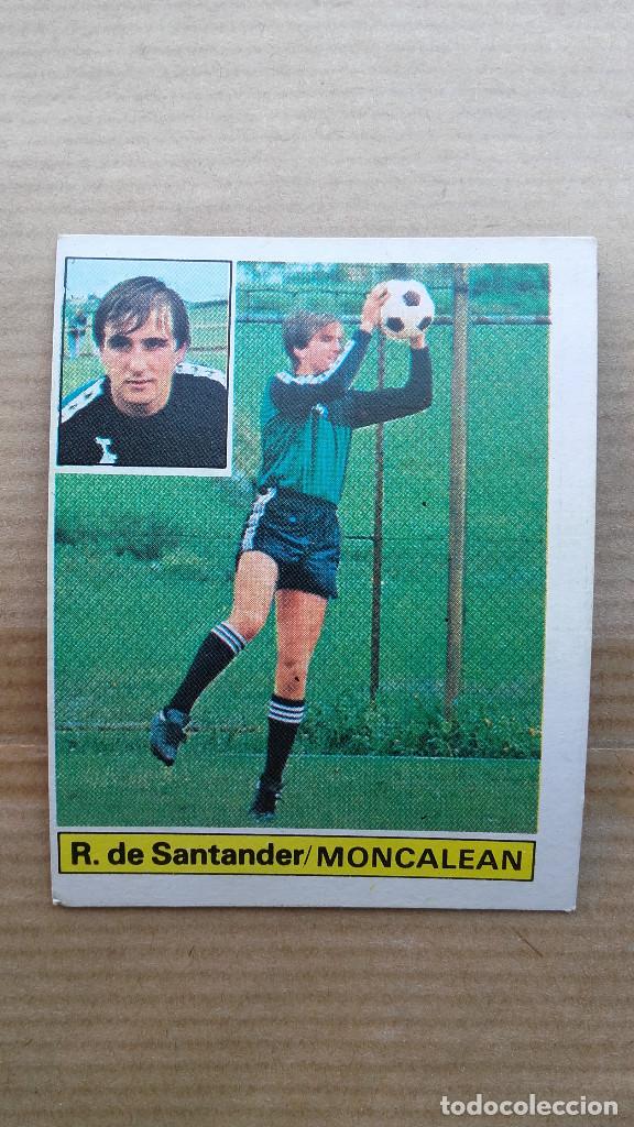 Cromos de f&uacute;tbol: Cromo ediciones ESTE 1981-1982 - Moncalean - Racing de Santander - Versi&oacute;n coloca - Nunca pegado - Foto 1