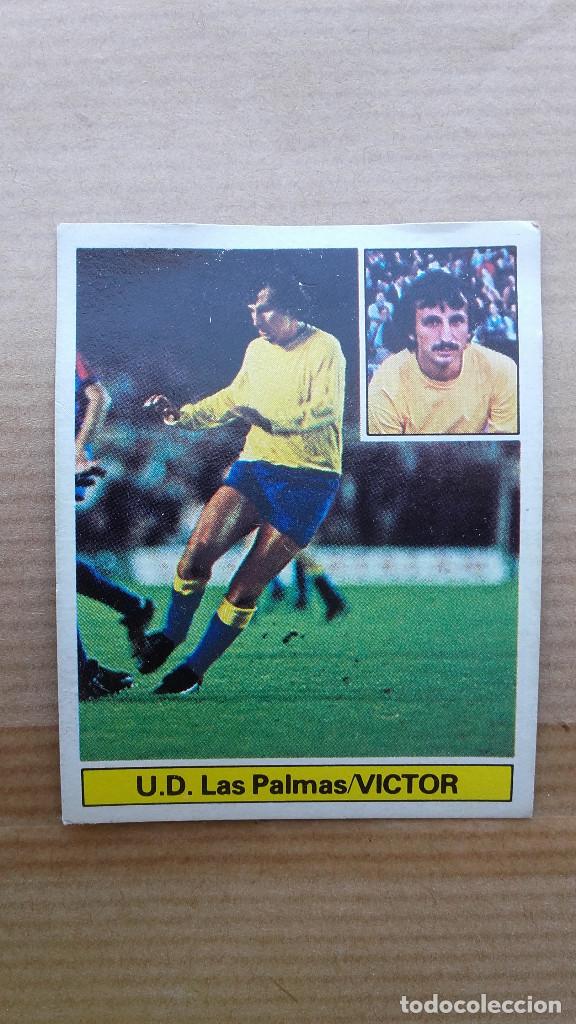 Cromos de f&uacute;tbol: Cromo ediciones ESTE 1981-1982 - Victor - U.D. Las Palmas - Nunca pegado - Foto 1