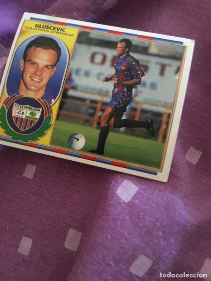 Cromos de f&uacute;tbol: Gluscevic este 1996 1997 - Foto 1