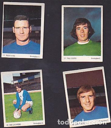 Fu&szlig;ball-Sticker: LOTE DE 4 CROMOS FUTBOL PREMIER LEAGUE BIRMINGHAM C