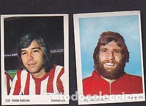 Cartes &agrave; collectionner de Football: LOTE DE 2 CROMOS FUTBOL PREMIER LEAGUE SHEFFIELD UTD.