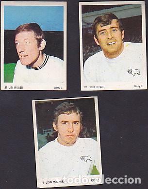 Cartes &agrave; collectionner de Football: LOTE DE 3 CROMOS FUTBOL PREMIER LEAGUE DERBY C