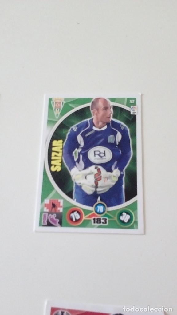 Fu&szlig;ball-Sticker: ADRENALYN XL 2014 2015 14 15 PANINI TRADING CARD GAME FUTBOL CORDOBA SAIZAR