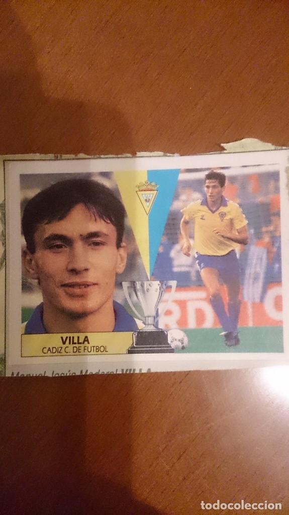 Cromos de f&uacute;tbol: villa cadiz este 88 - Foto 1
