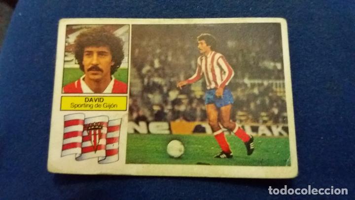 Cromos de f&uacute;tbol: 82/83 ESTE. NUNCA PEGADO SPORTING DE GIJ&Oacute;N david - Foto 1