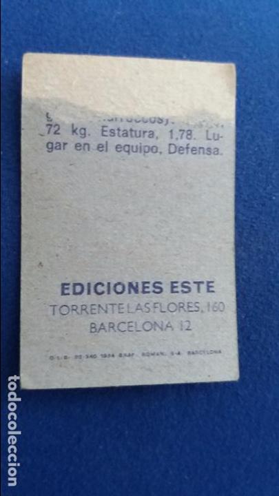Cromos de f&uacute;tbol: 74/75 ESTE. Real Madrid JOS&Eacute; Luis - Foto 2