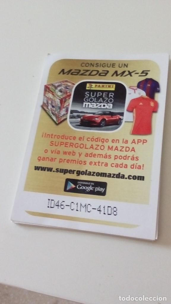 Fu&szlig;ball-Sticker: LIGA ESTE 2016 2017 16 17 PANINI CROMO FUTBOL CONSIGUE UN MAZDA MX-5