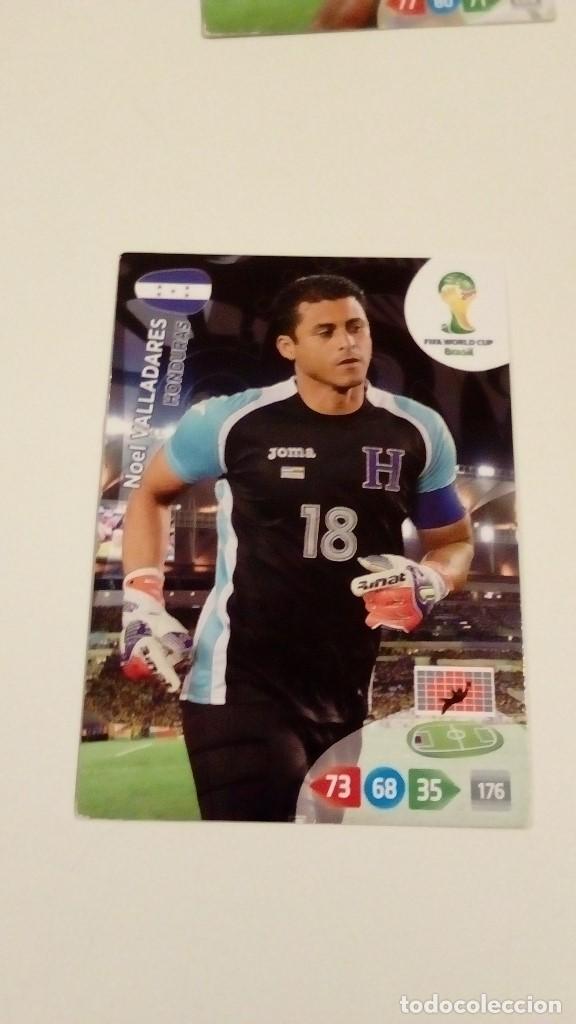 Figurine di Calcio: CAJ-35 CROMO FICHA ADRENALYN XL FIFA WORLD CUP BRASIL 2014 HONDURAS NOEL VALLADARES