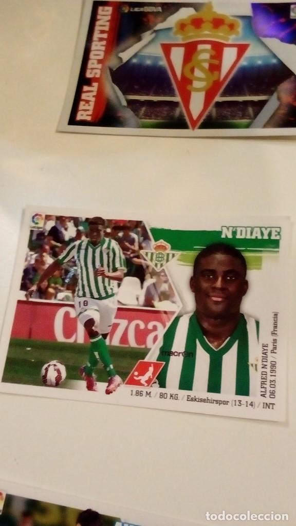 Cromos de Futebol: CAJ-35 CROMO LIGA ESTE 2015 2016 15 16 BETIS N`DIAYE
