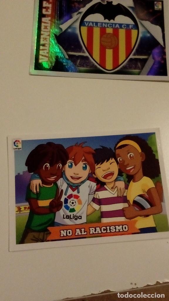 Figurine di Calcio: CAJ-35 CROMO LIGA ESTE 2015 2016 15 16 NO AL RACISMO