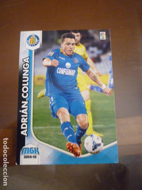 Cromos de f&uacute;tbol: CROMO DE ADRI&Aacute;N COLUNGA MGK PANINI 2014 15 - Foto 1