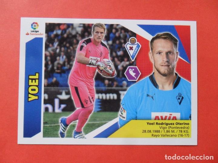 Cromos de f&uacute;tbol: ESTE 2017 2018 - 2 YOEL - EIBAR - 17 18 - Foto 1