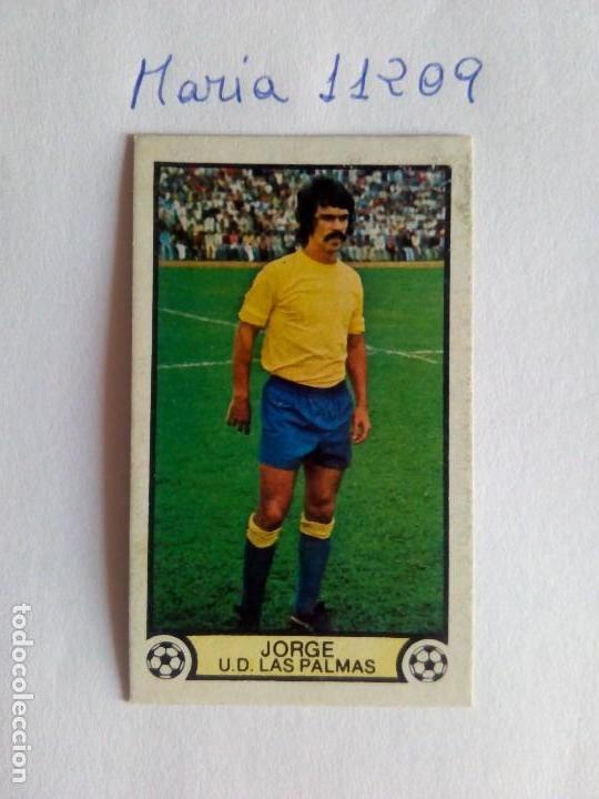 Cromos de f&uacute;tbol: Este 79 80 jorge de la u.d.las palmas - Foto 1