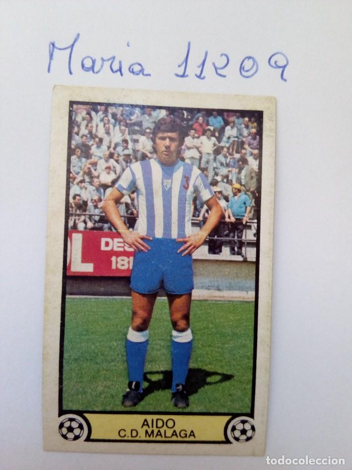 Cromos de f&uacute;tbol: Este 79 80 aido del c.d.malaga - Foto 1