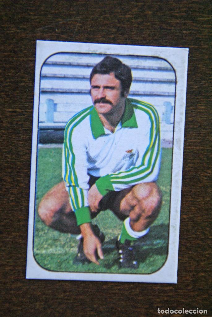 Cromos de f&uacute;tbol: ED. ESTE 76-77. SERGIO RACING SANTANDER. RECUPERADO - Foto 1