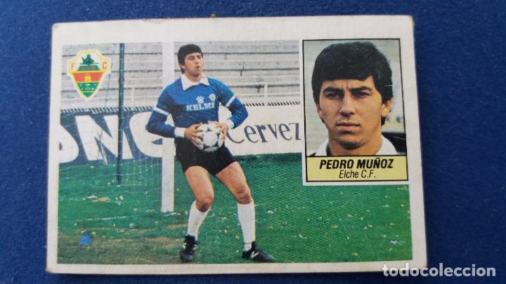 Cromos de f&uacute;tbol: 84/85 ESTE. Coloca elche pedro Mu&ntilde;oz - Foto 1