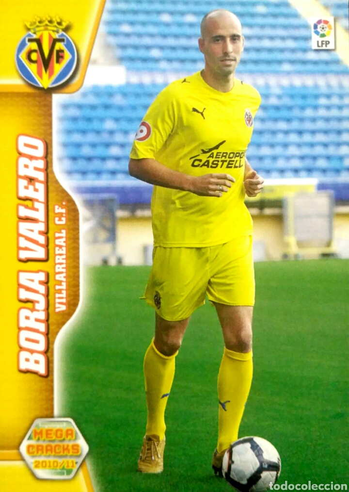 337 Borja Valero Villarreal C F Megacracks Acquista Figurine Di Calcio Antiche A Todocoleccion 95798034