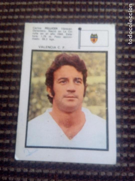 Cromos de f&uacute;tbol: Fher 71 72 pellicer del valencia - nunca pegado - Foto 1