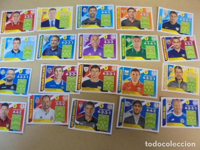 Cartes &agrave; collectionner de Football: SET COMPLETO 20 ESTE 2017 2018 TODOS LOS ENTRENADORES LIGA -