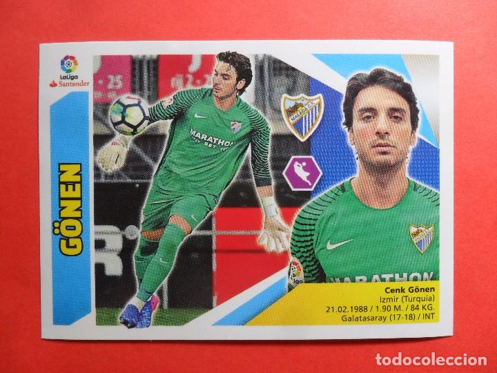 Cromos de f&uacute;tbol: ESTE 2017 2018 - 2 G&Ouml;NEN - MALAGA - 17 18 - Foto 1